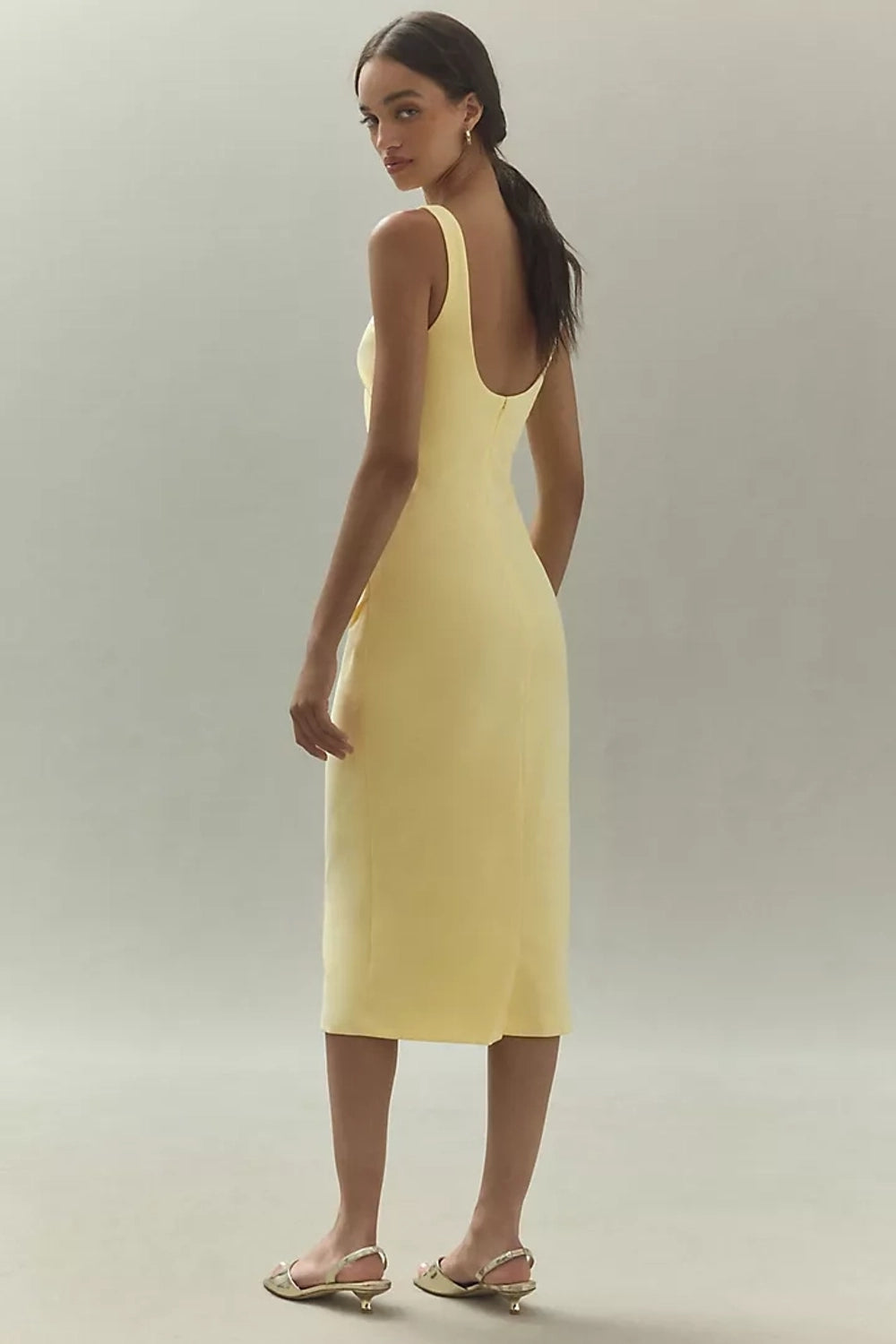 Heat light yellow Dress