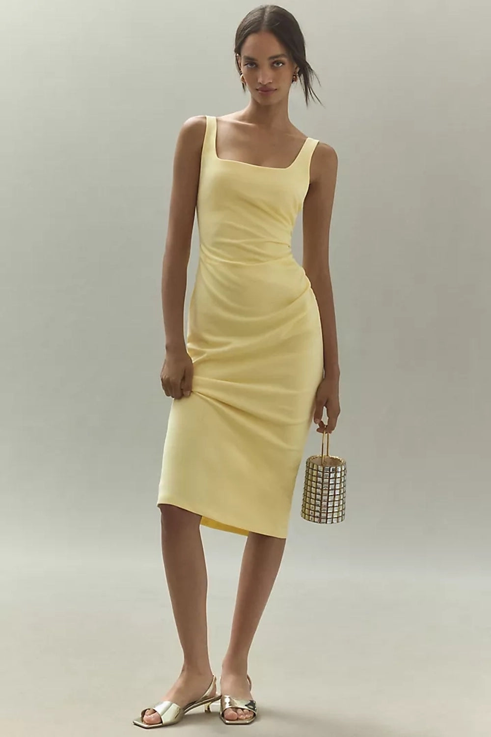 Heat light yellow Dress