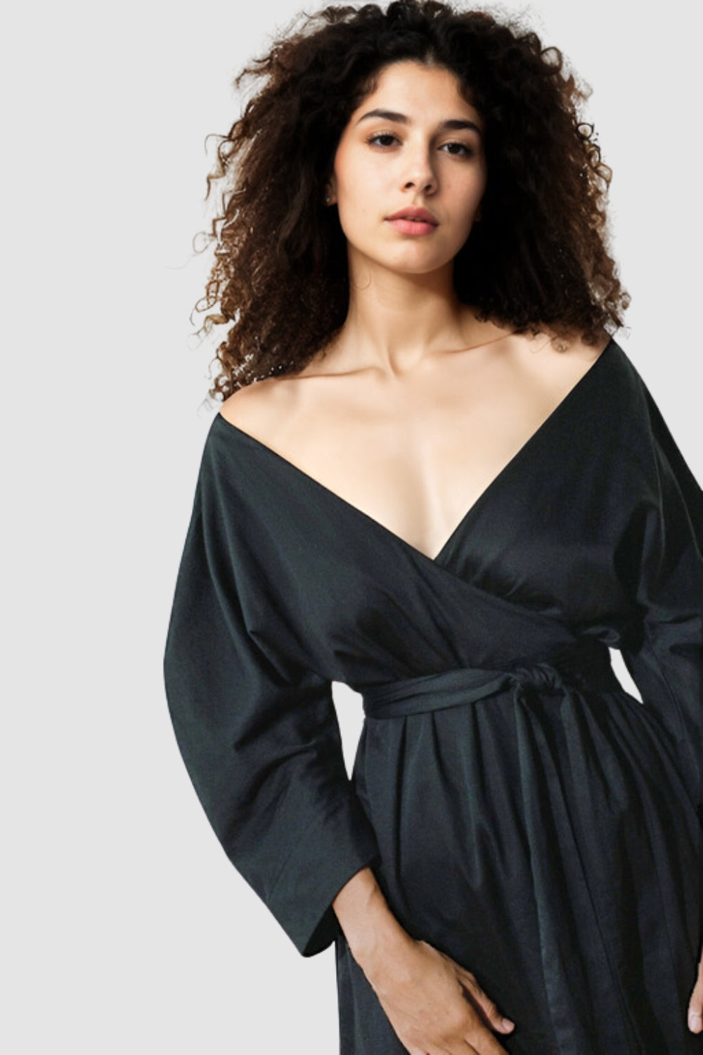 Mariana Black Midi Dress