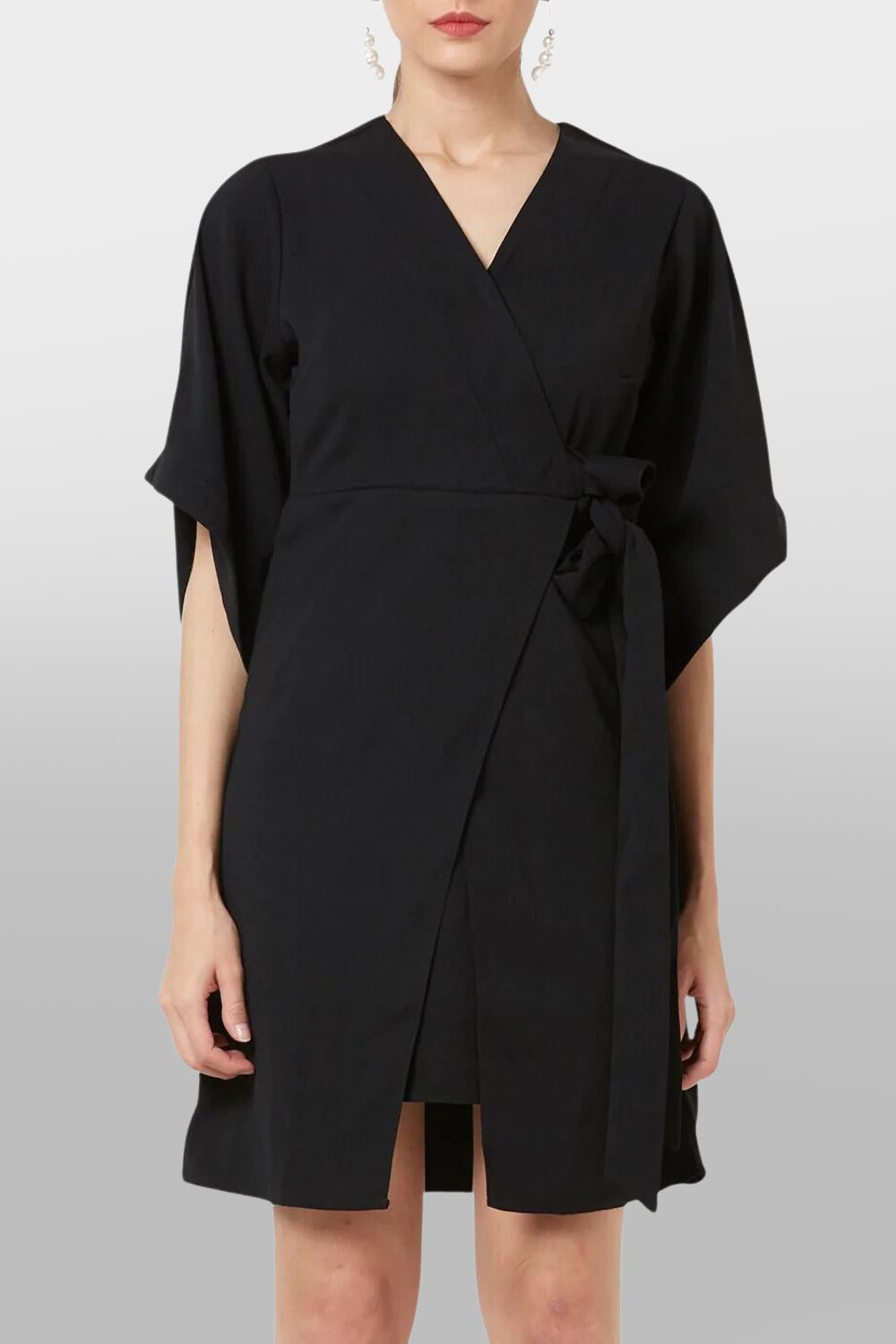 Sweet Rosmalia Black Dress