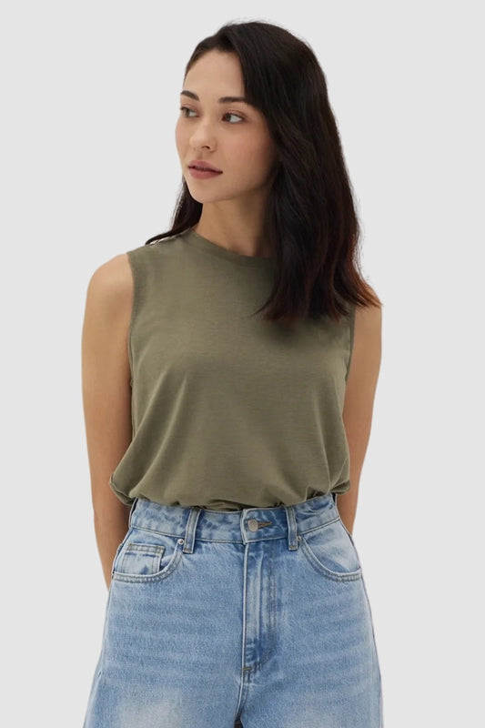 Reef Olive Top