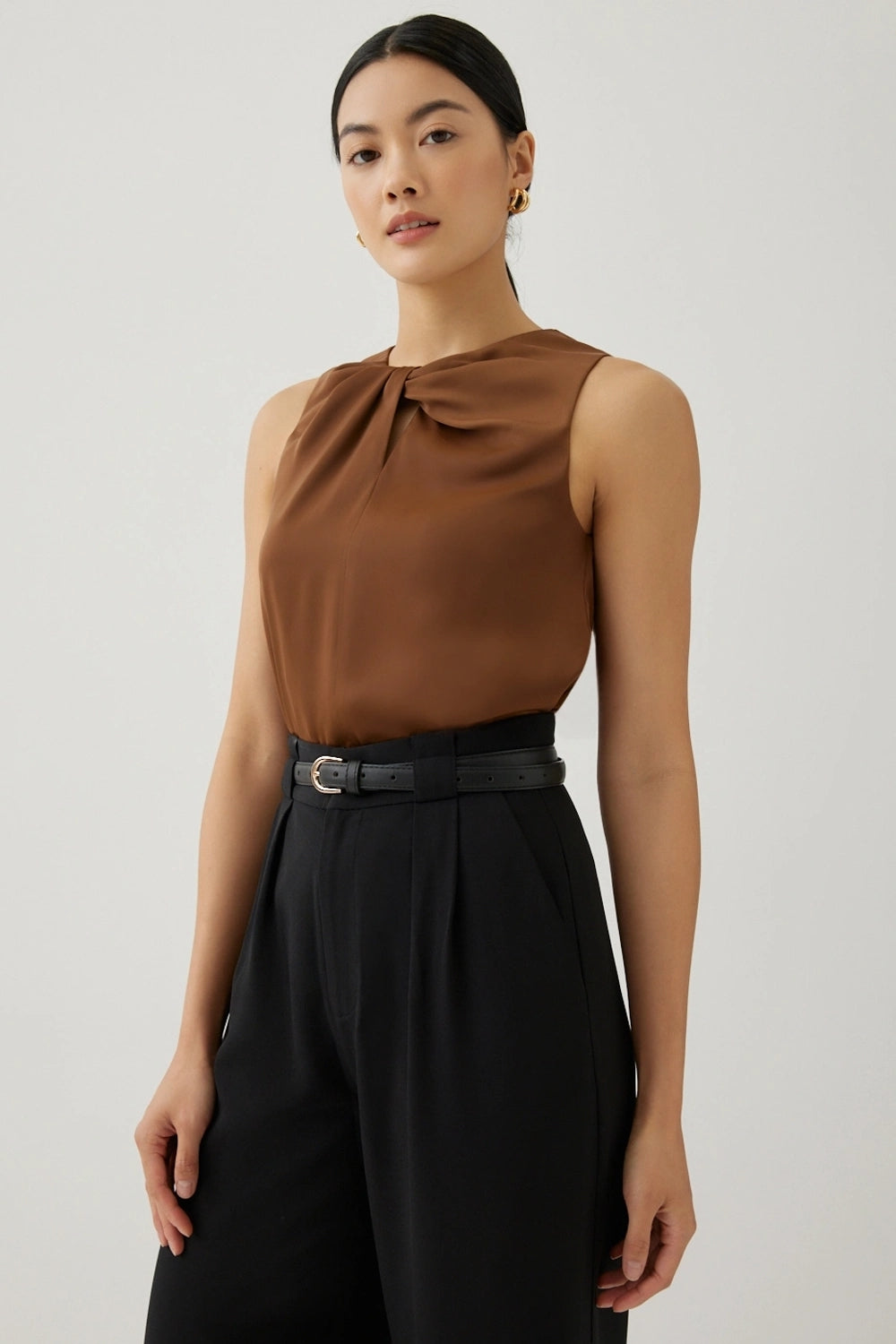 Moss Brown Top