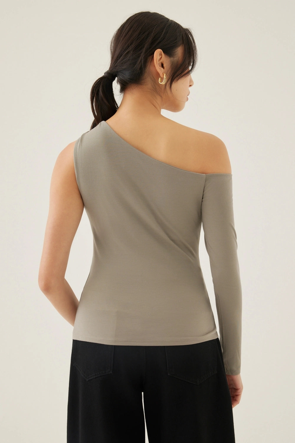 Crater Light Grey Top