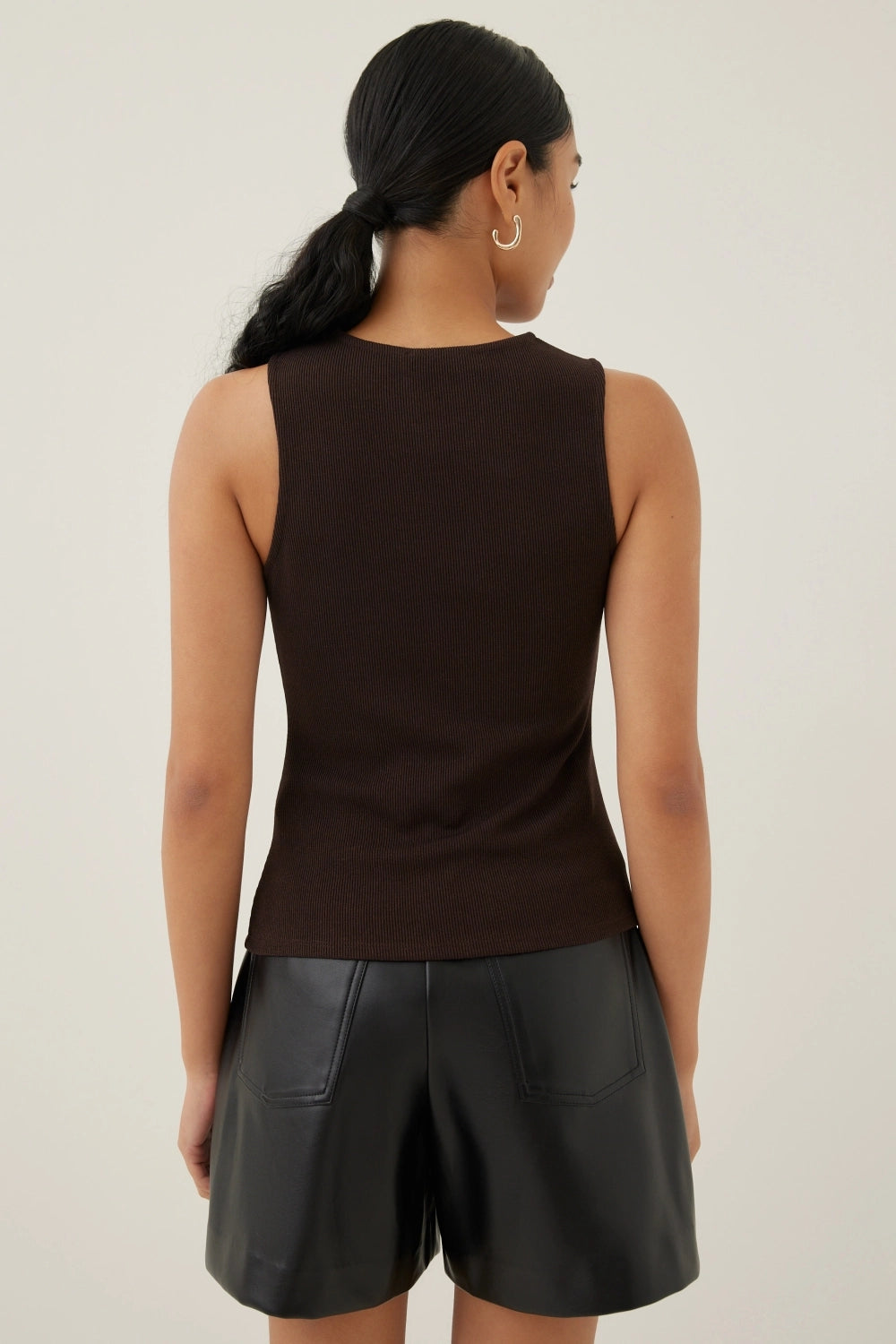 Veld Dark Brown Top