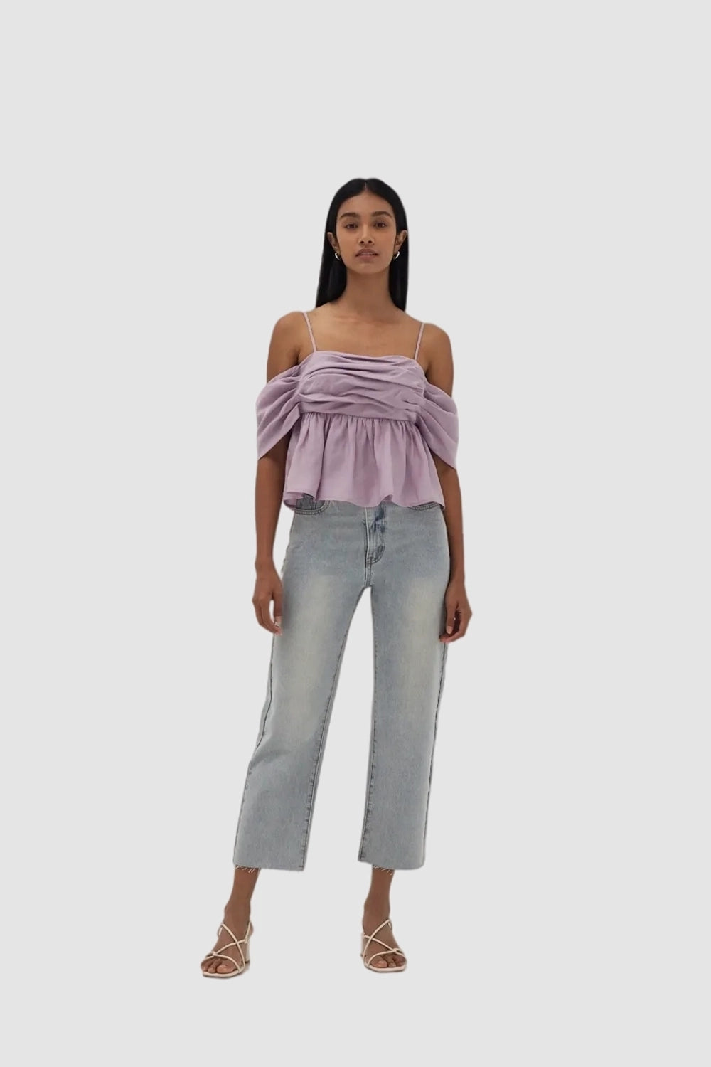 Chasm Lavender Top