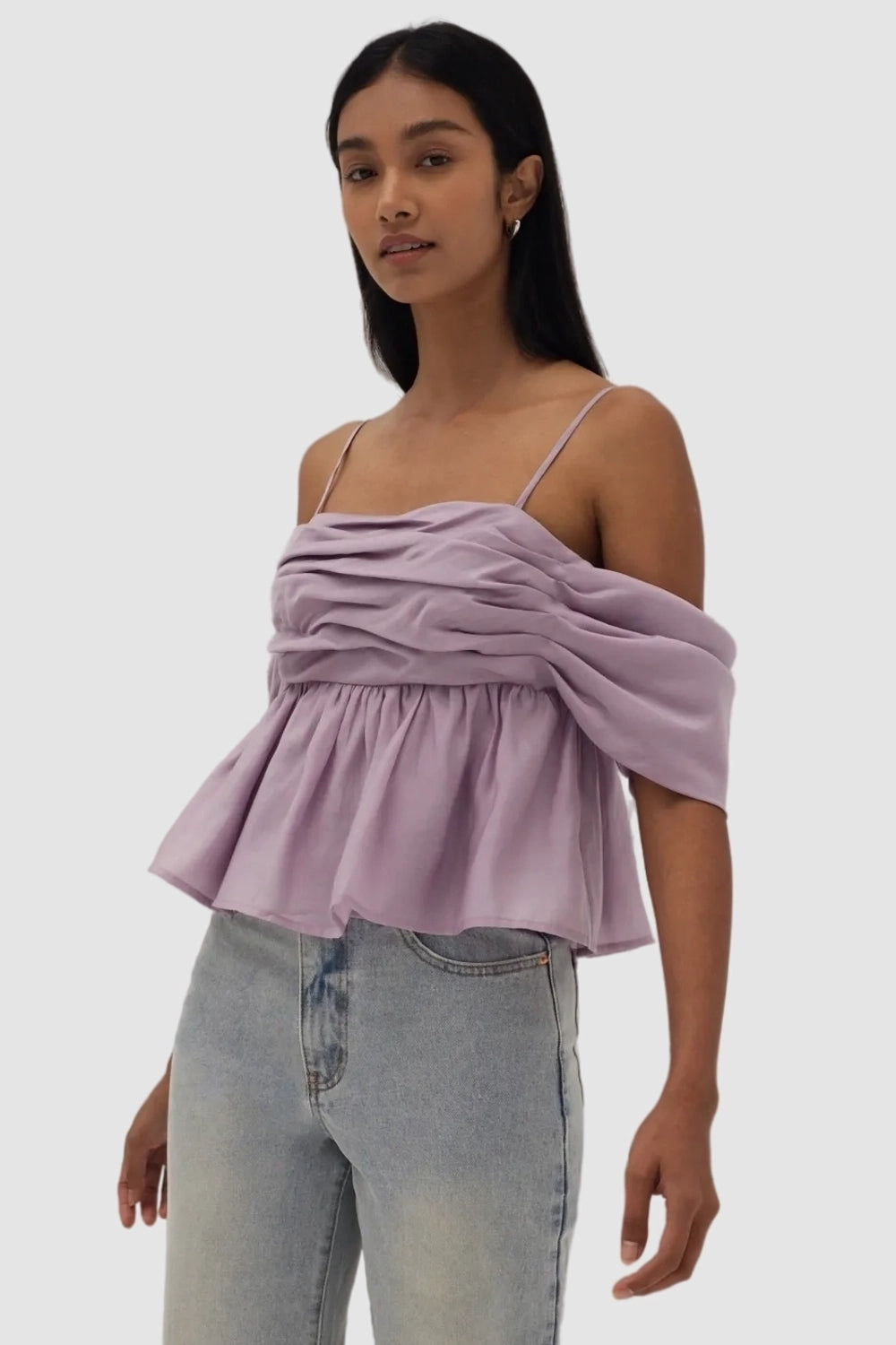 Chasm Lavender Top