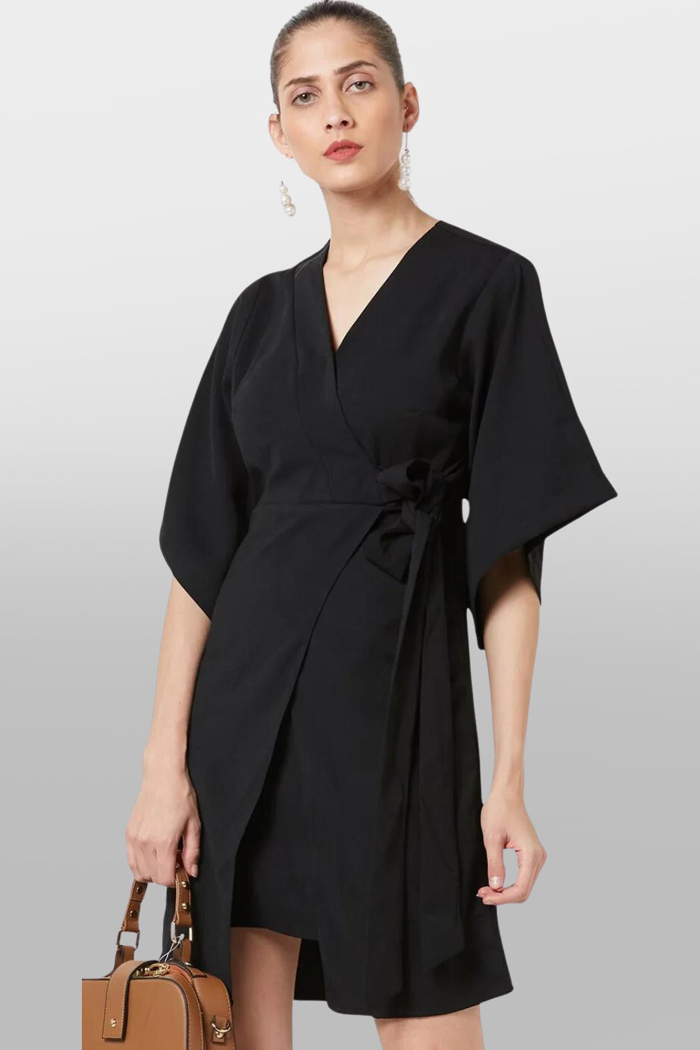 Sweet Rosmalia Black Dress