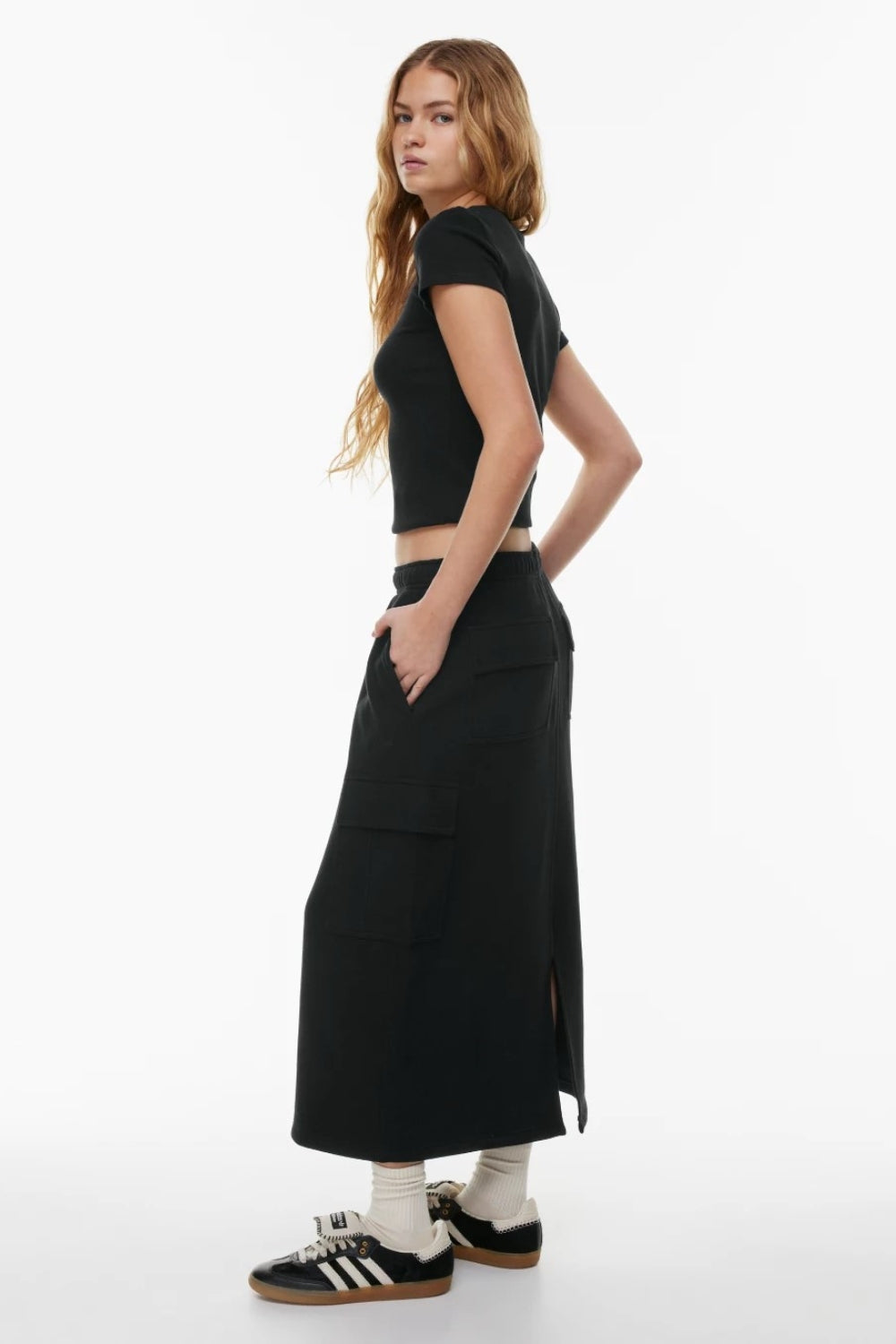 Gossamer black skirt