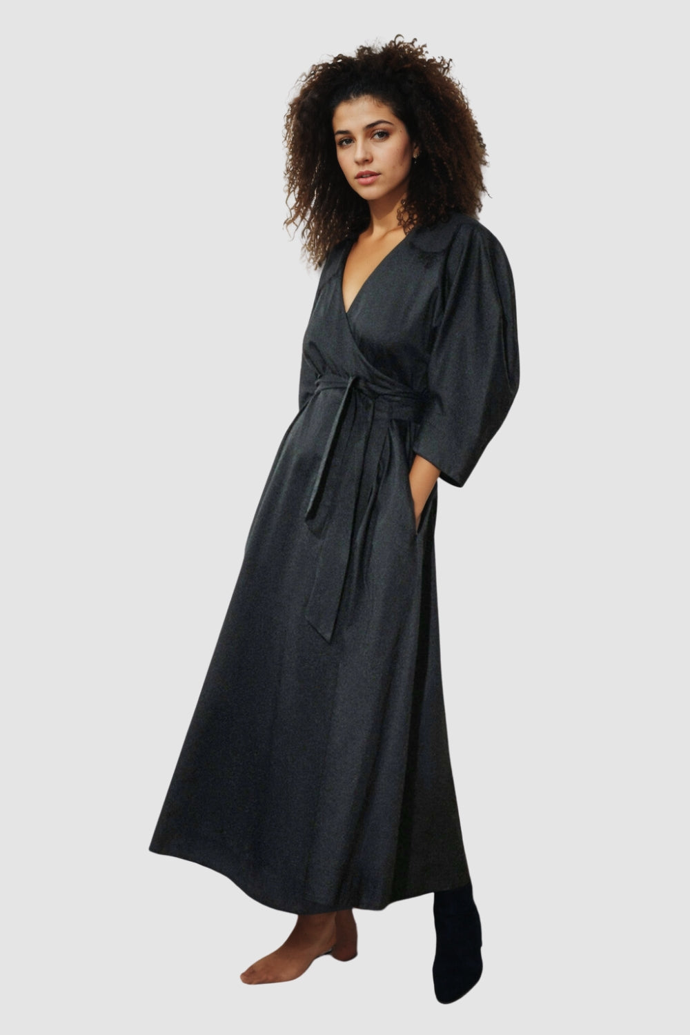 Mariana Black Midi Dress