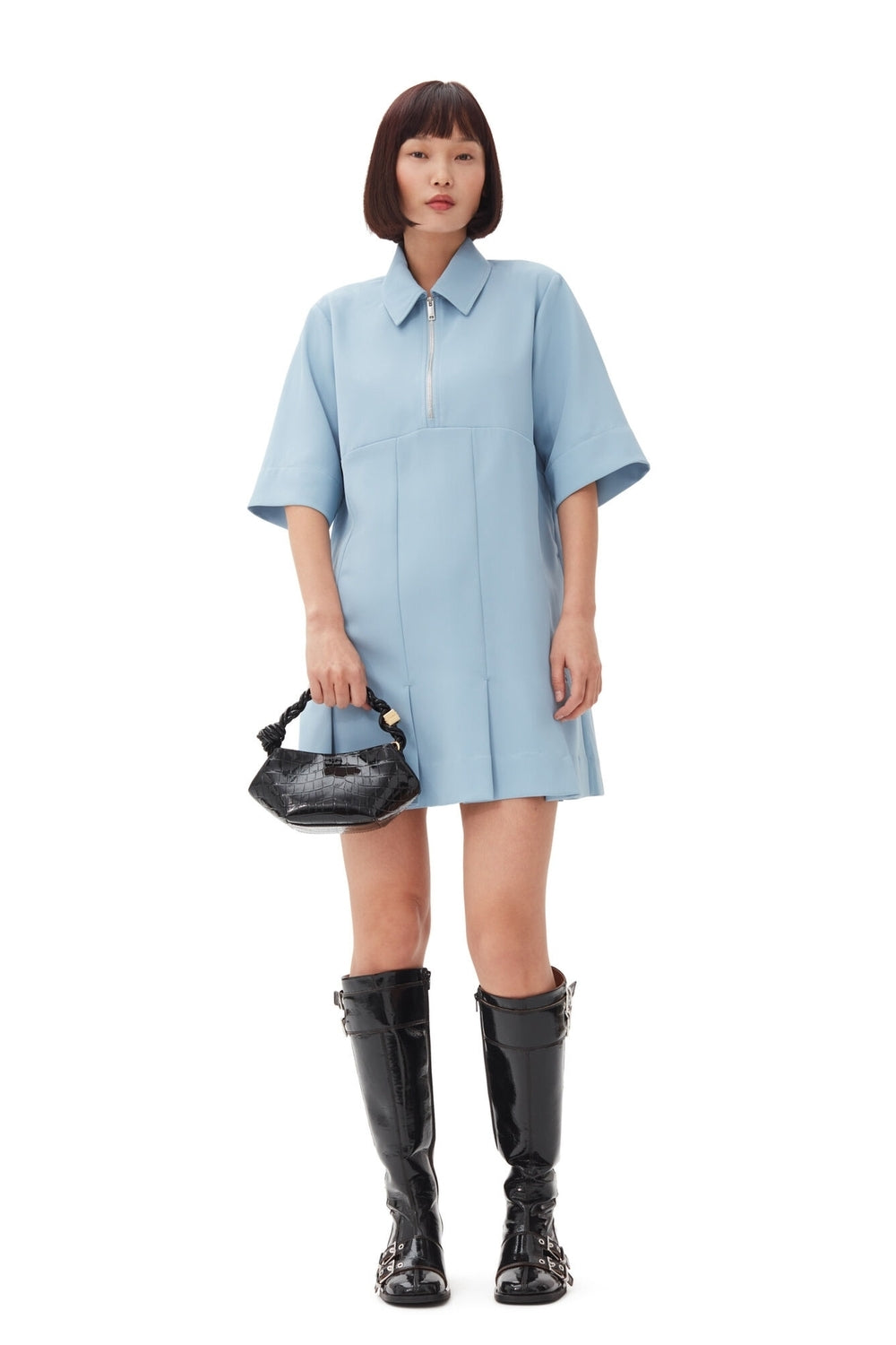 Retreat bab blue Dress