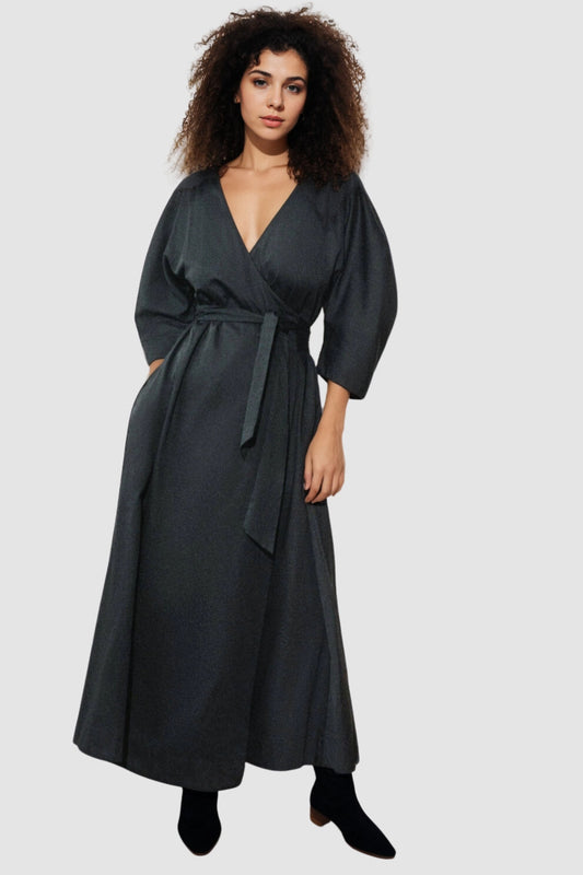 Mariana Black Midi Dress