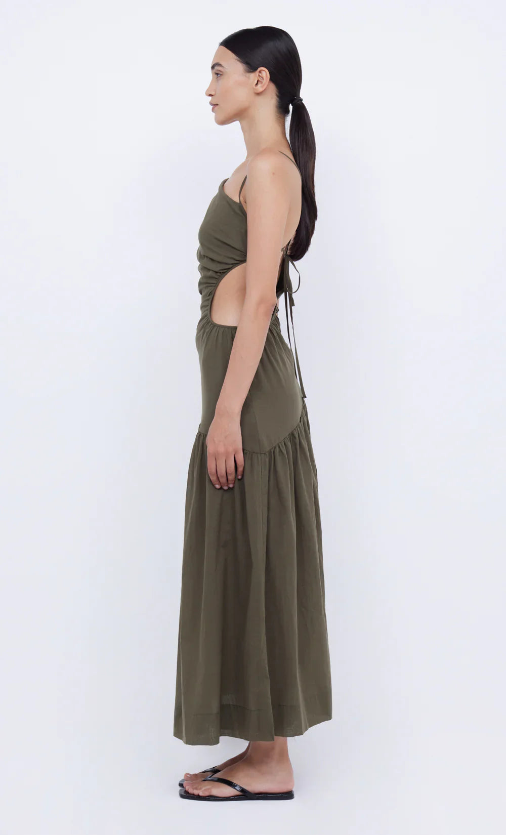 Belvedere Olive Green Dress