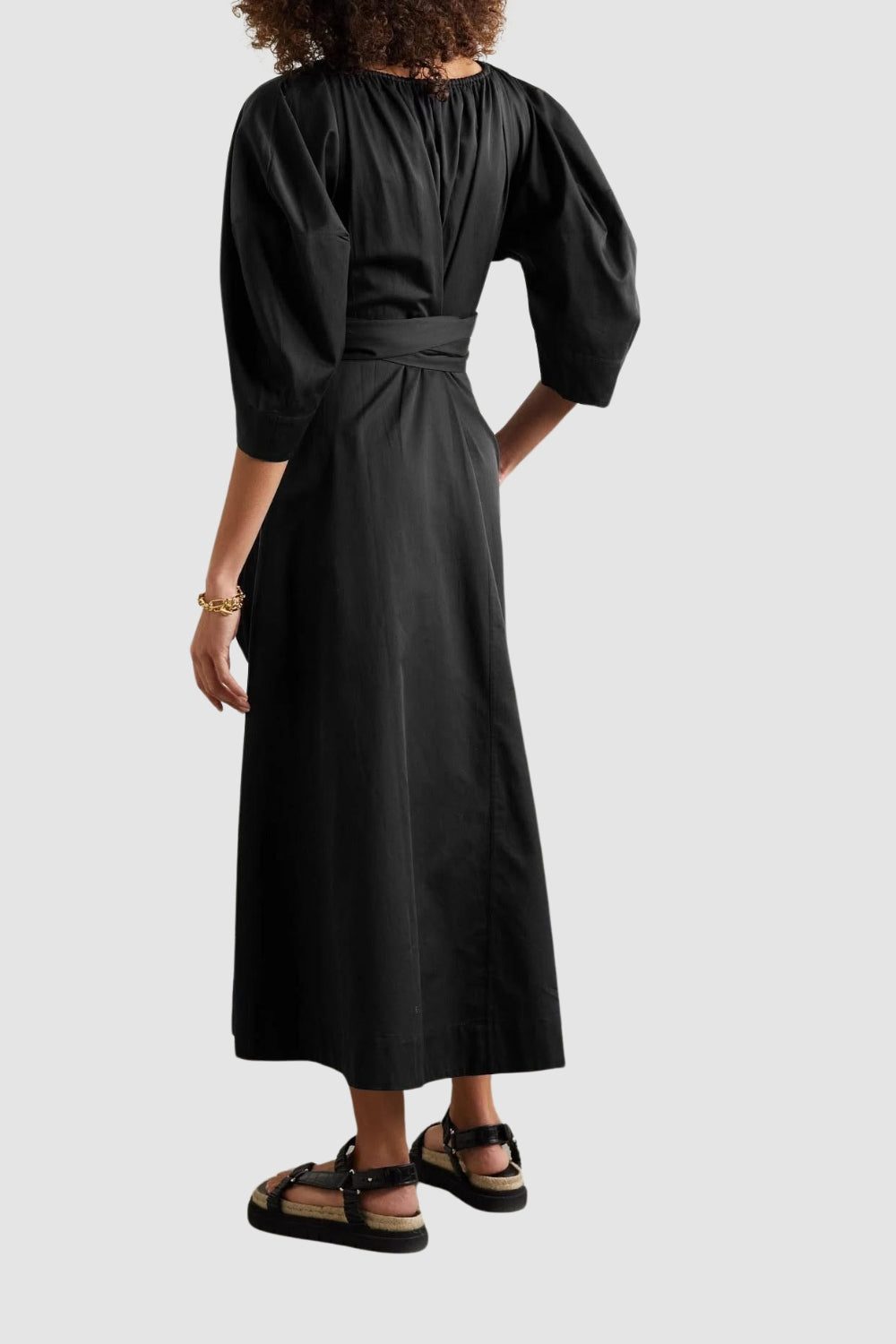 Mariana Black Midi Dress