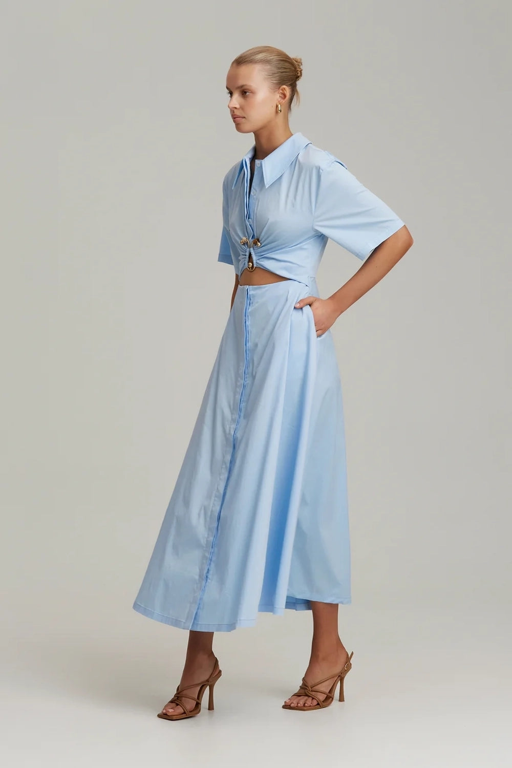 Majesty sky blue Dress