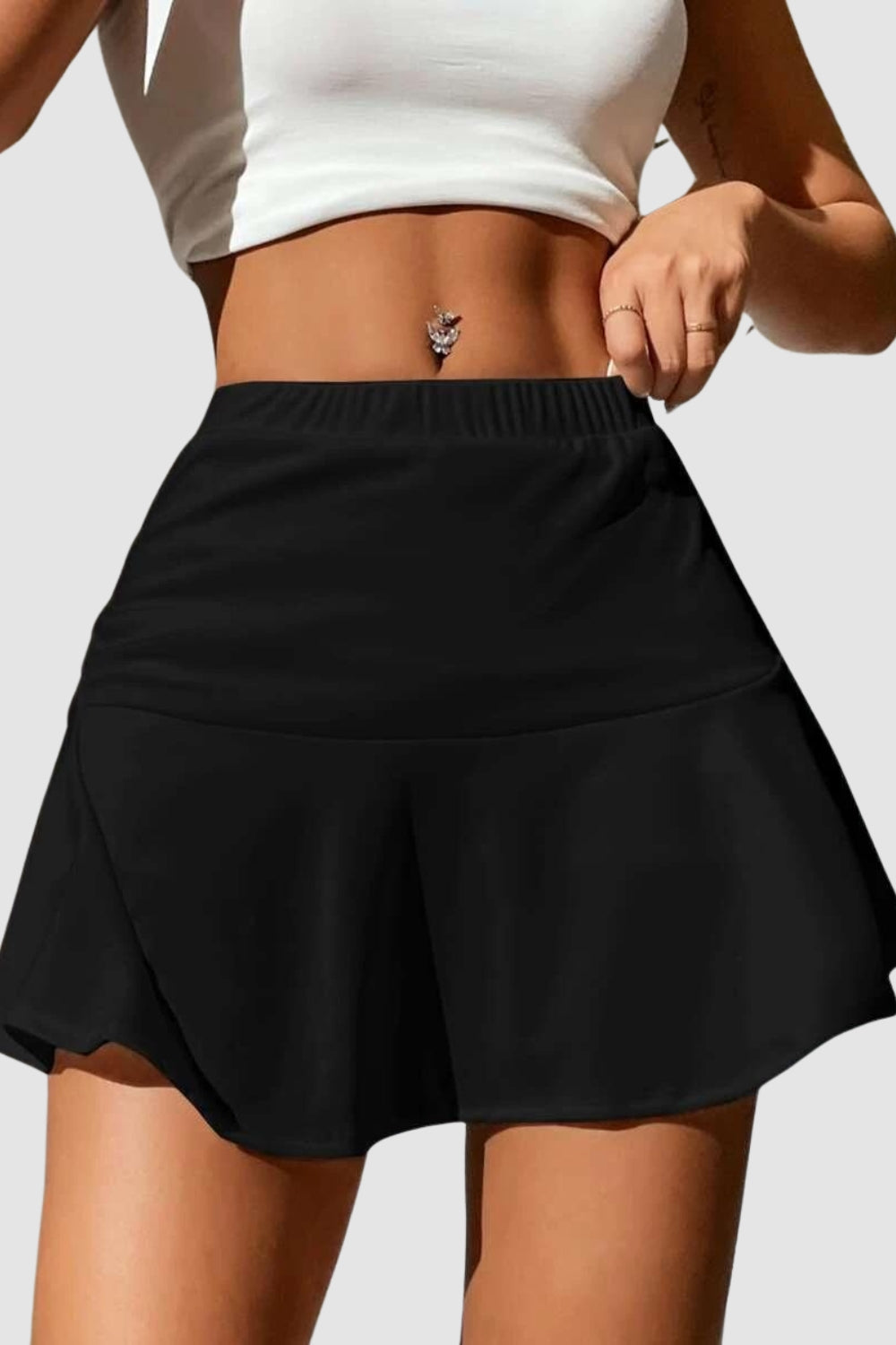 Miss Me Black Skirt