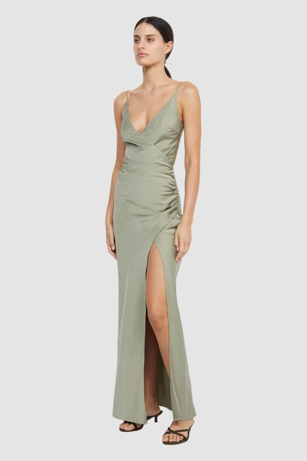 Primeval Pearl Green Dress