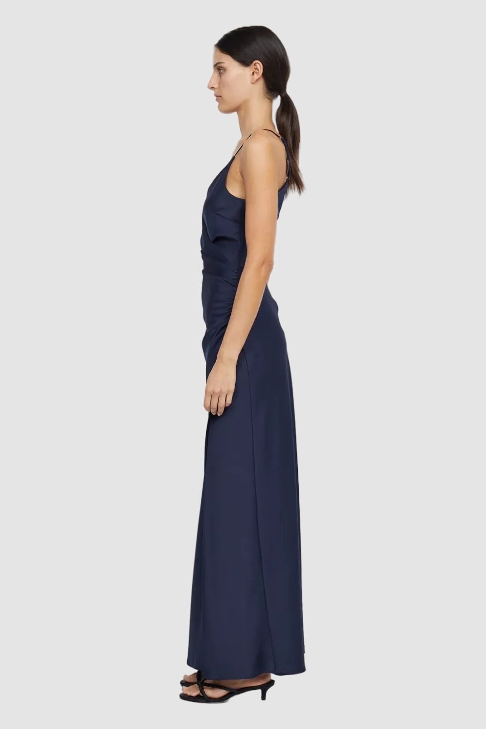 Verdant Dark Blue Dress