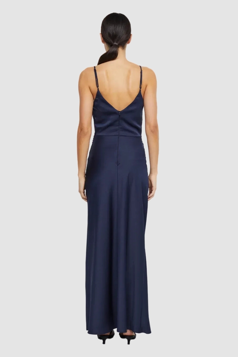 Verdant Dark Blue Dress