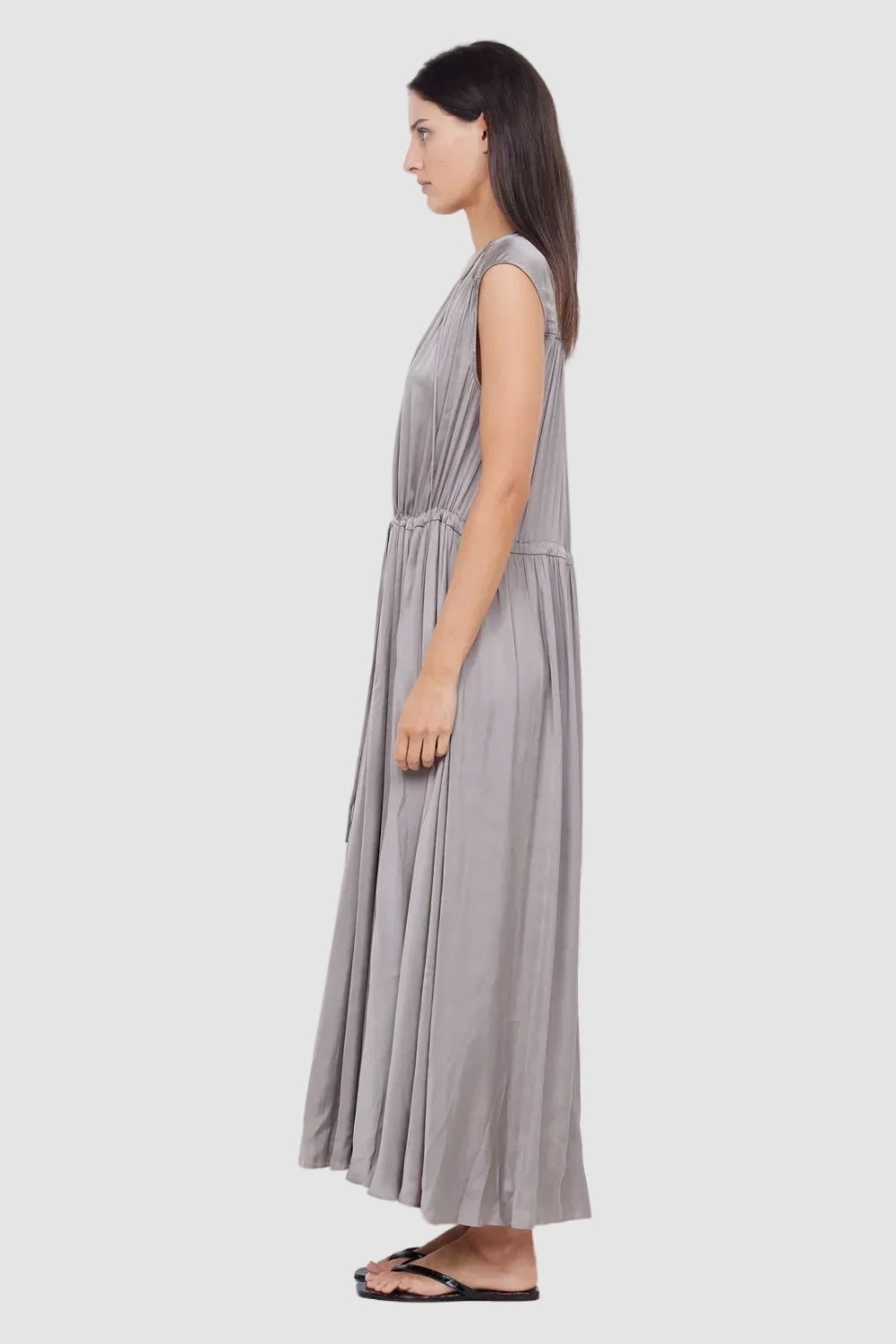 Reserve Metalic Grey Dress