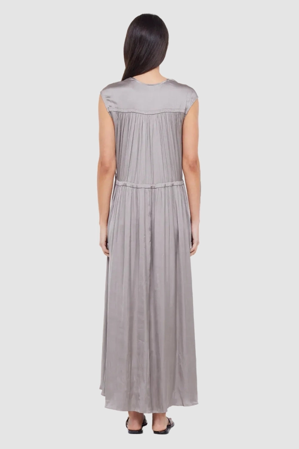 Reserve Metalic Grey Dress