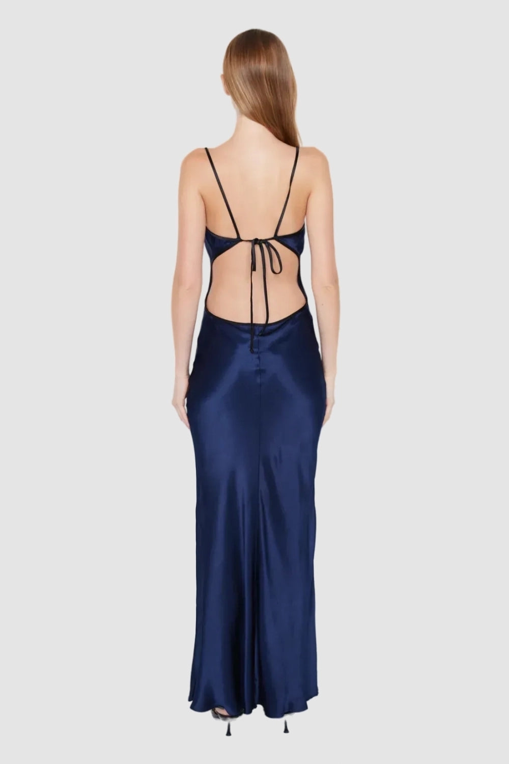 Scenery Navy Blue Dress