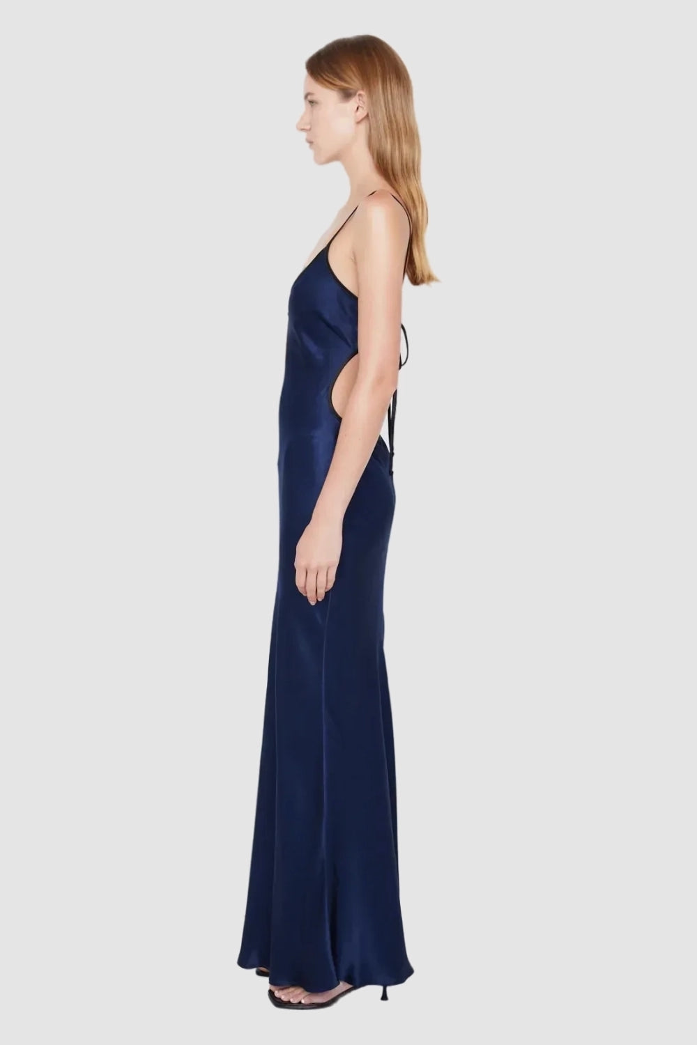 Scenery Navy Blue Dress