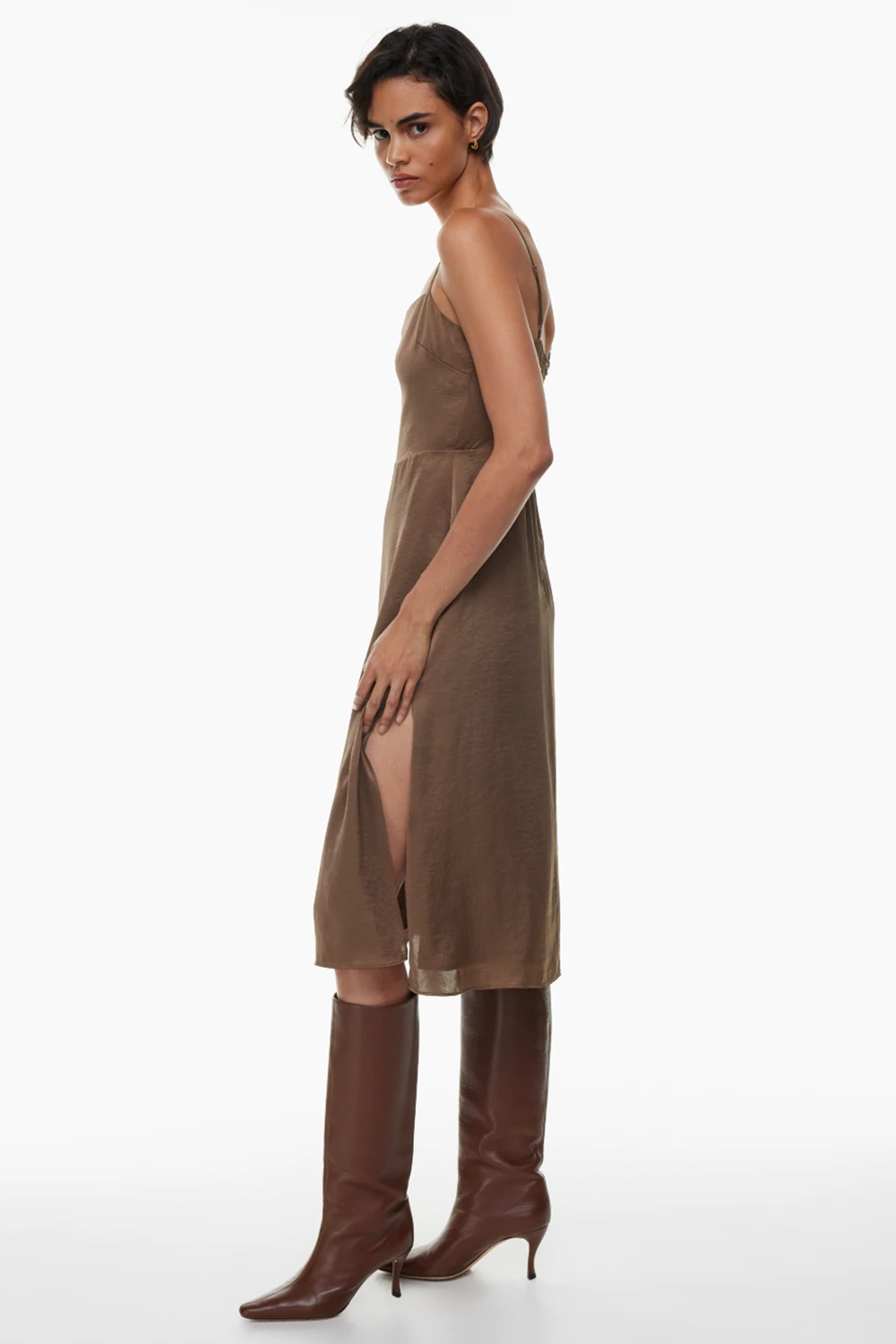 Riviera Brown Dress