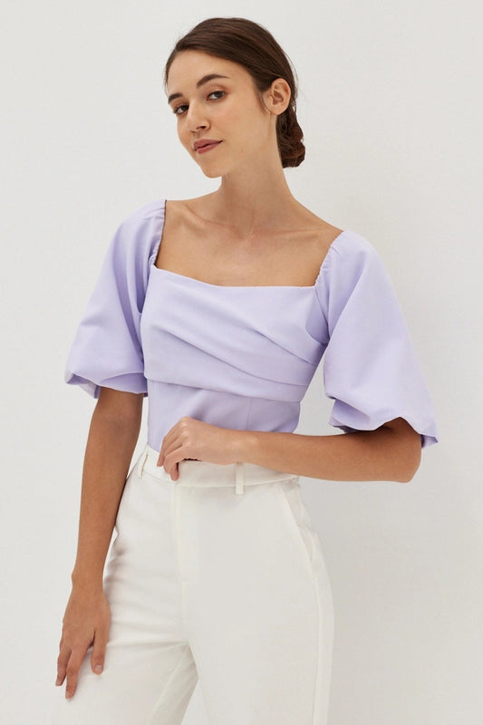 Cairo Lavender Top