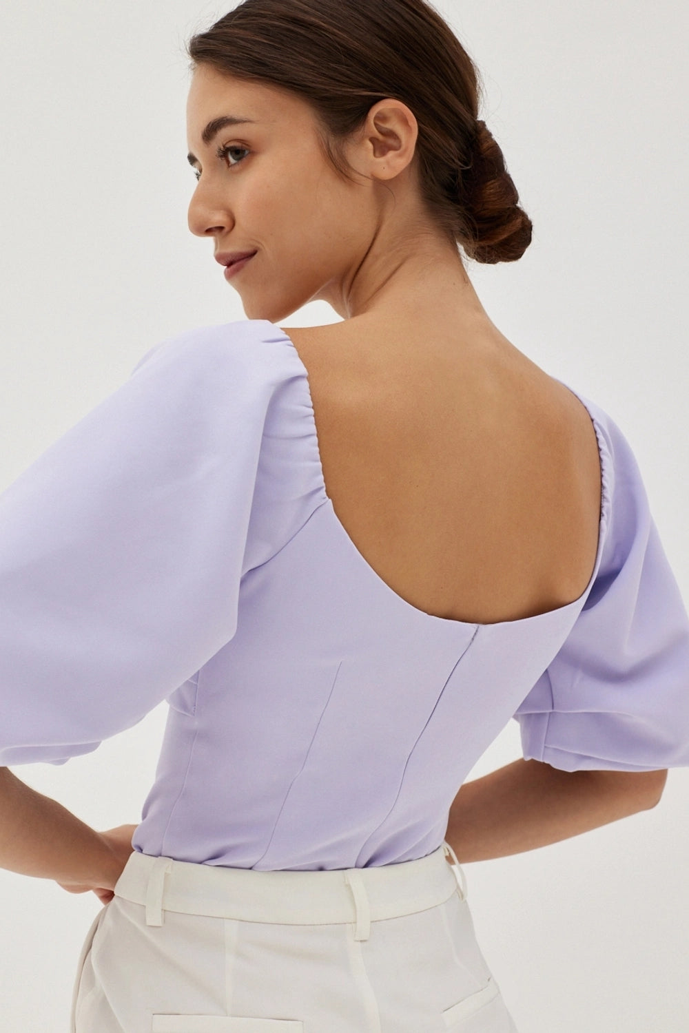 Cairo Lavender Top