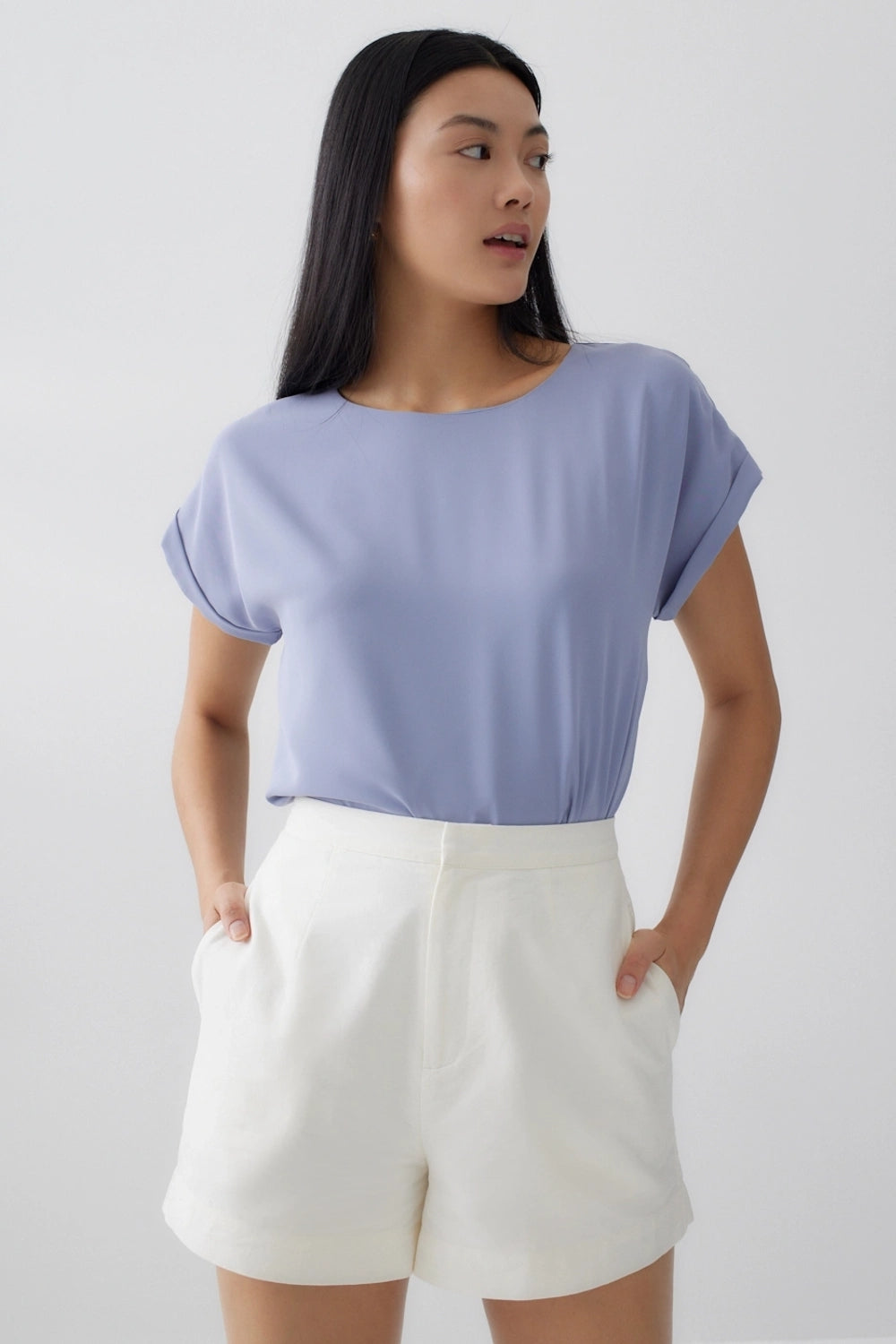 Stockholm Periwinkle Top