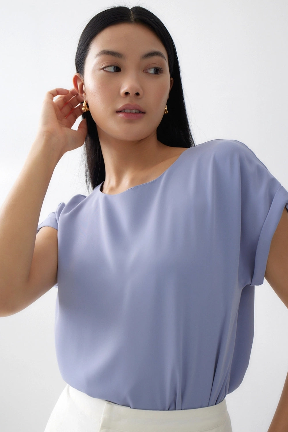 Stockholm Periwinkle Top