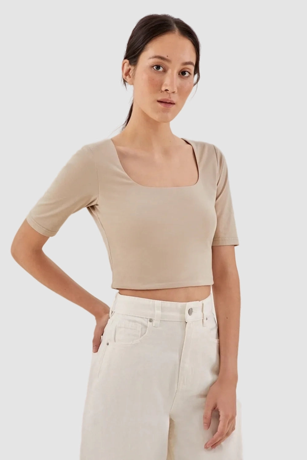 Paris Baby Beige Top