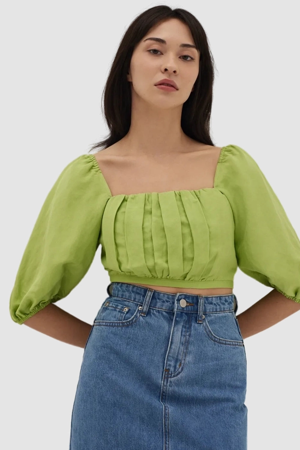 Jakarta Apple Green Top