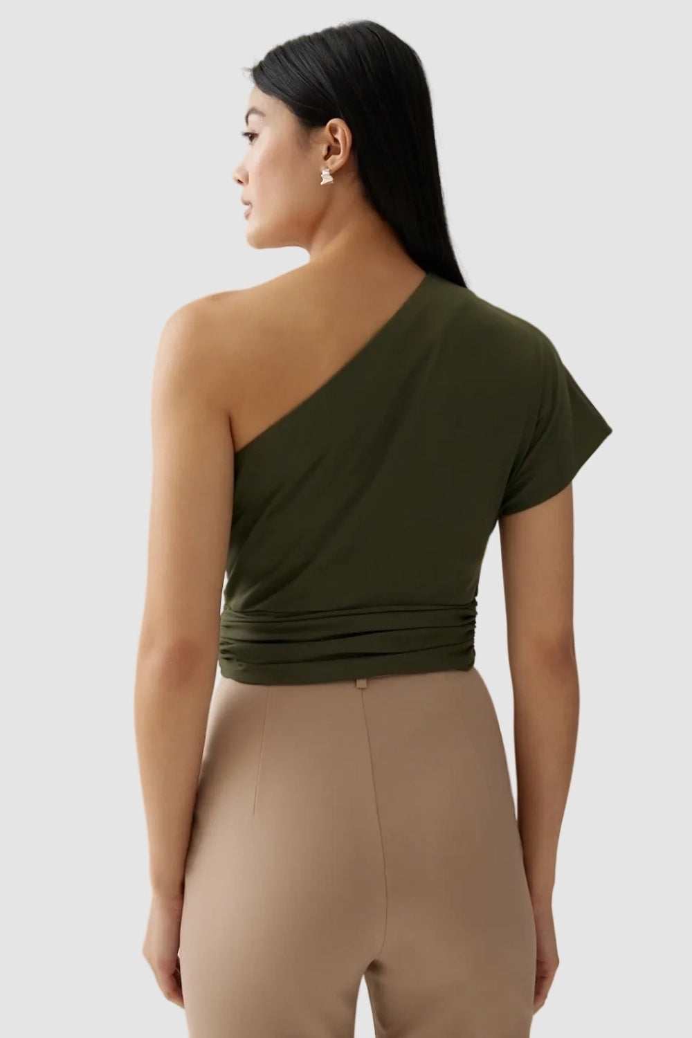 Sydney Olive Top