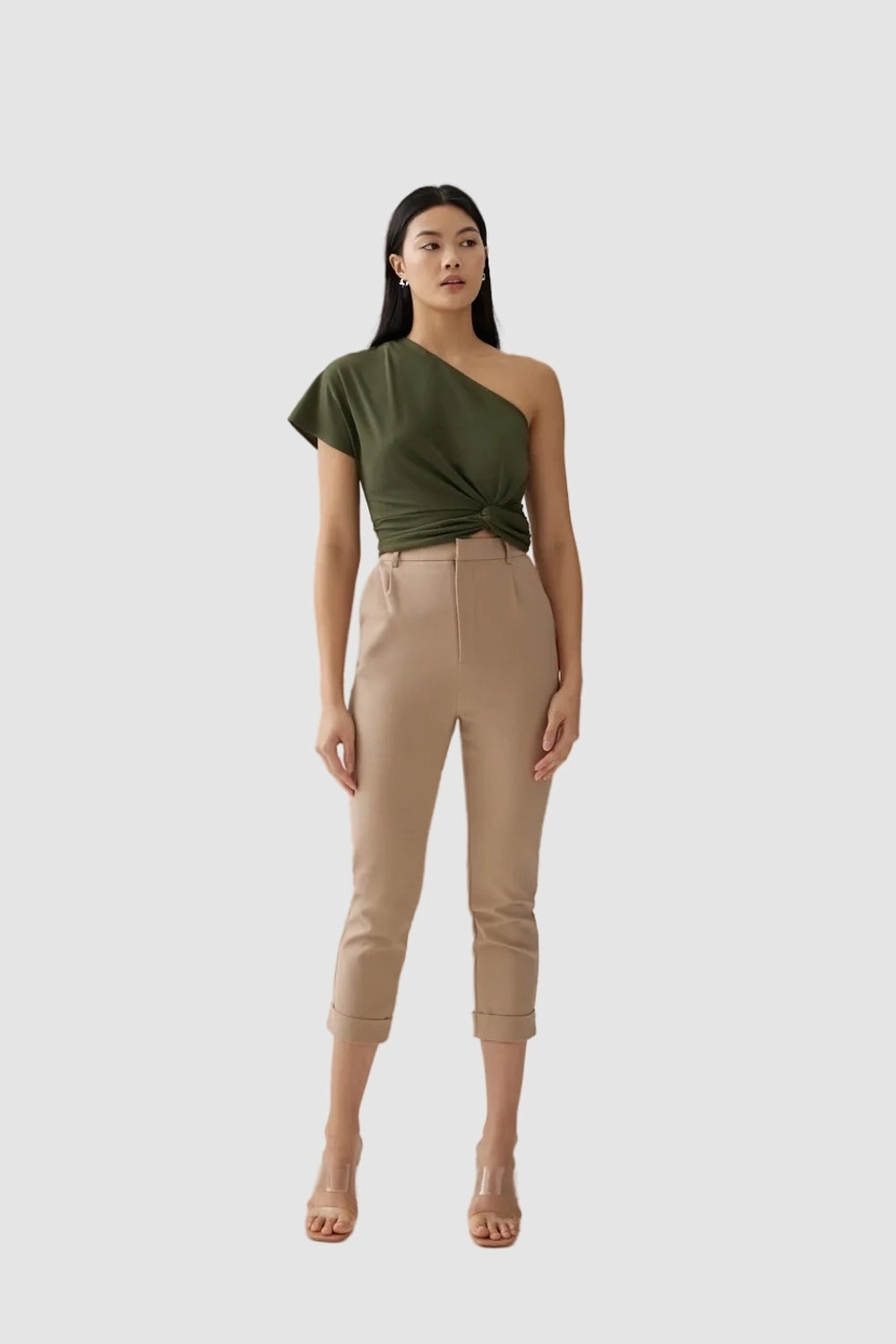 Sydney Olive Top