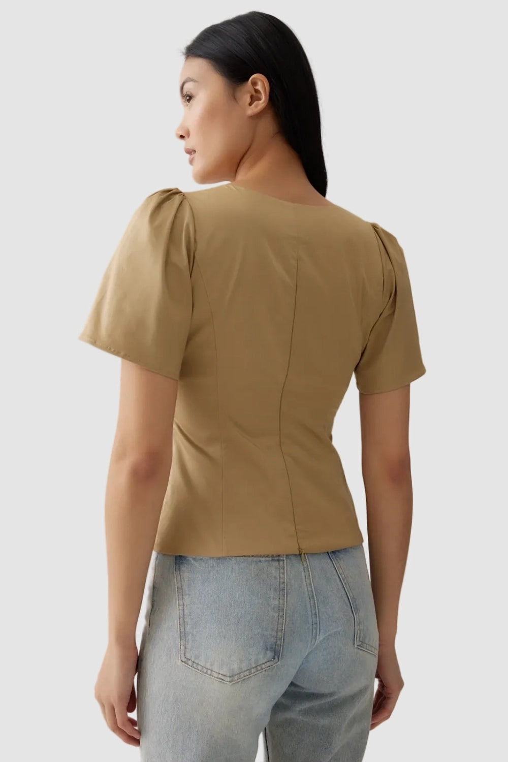 Warsaw Beige Top