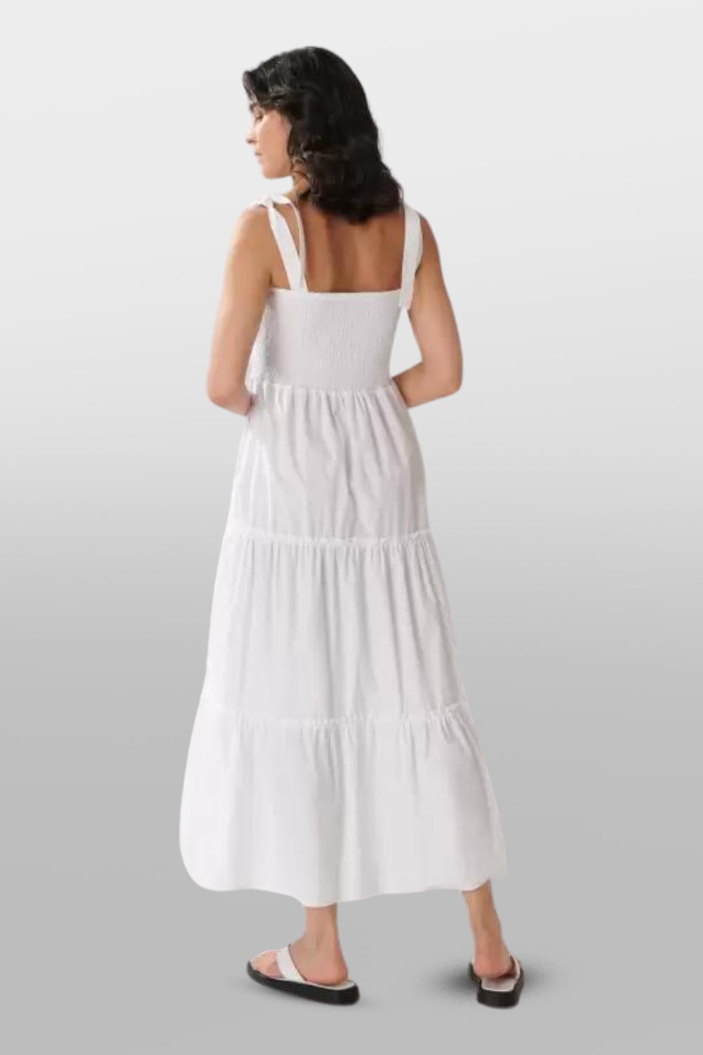 Blank Moment White Dress