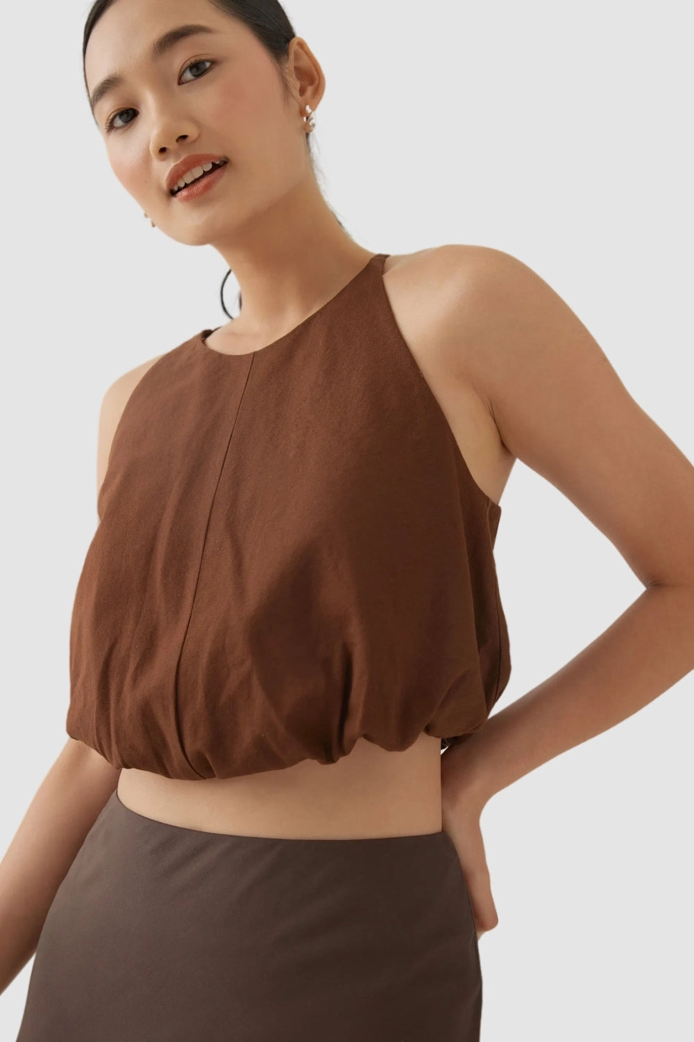 Cairo Brown Top