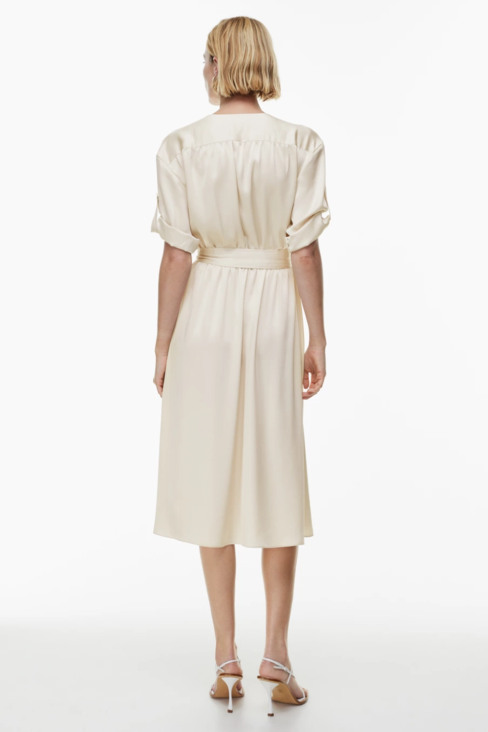 Solstice Cream Dress