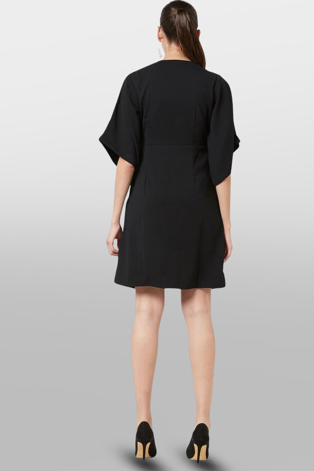 Sweet Rosmalia Black Dress