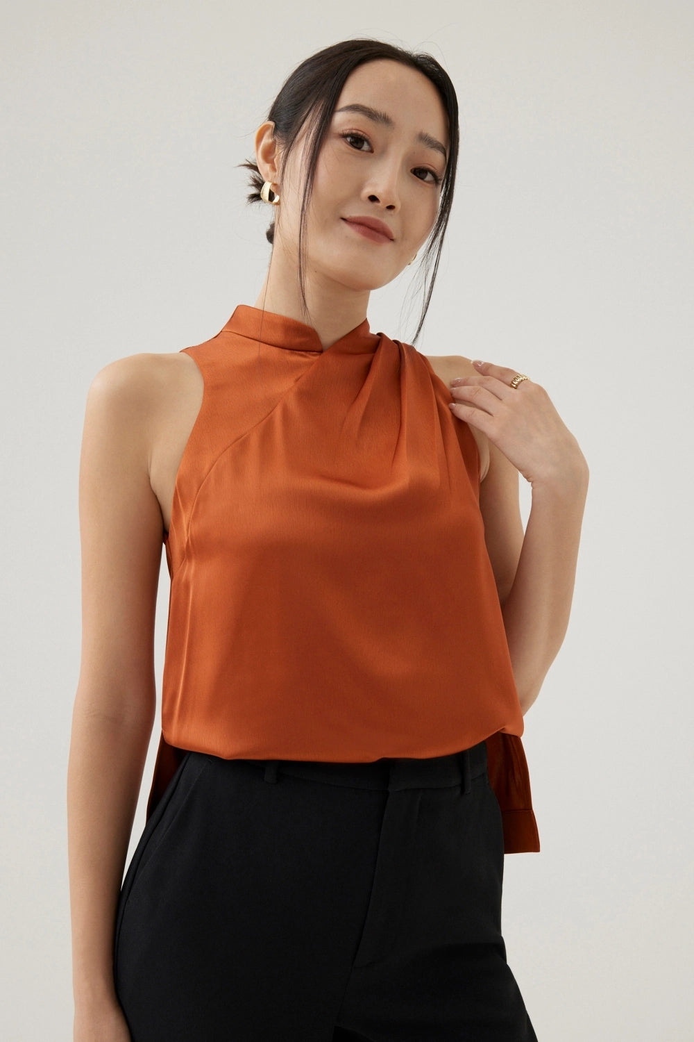 Breaker Orange Top